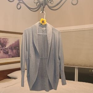 Wilfred Light-Grey Cardigan Made Of Cozy Fleece
